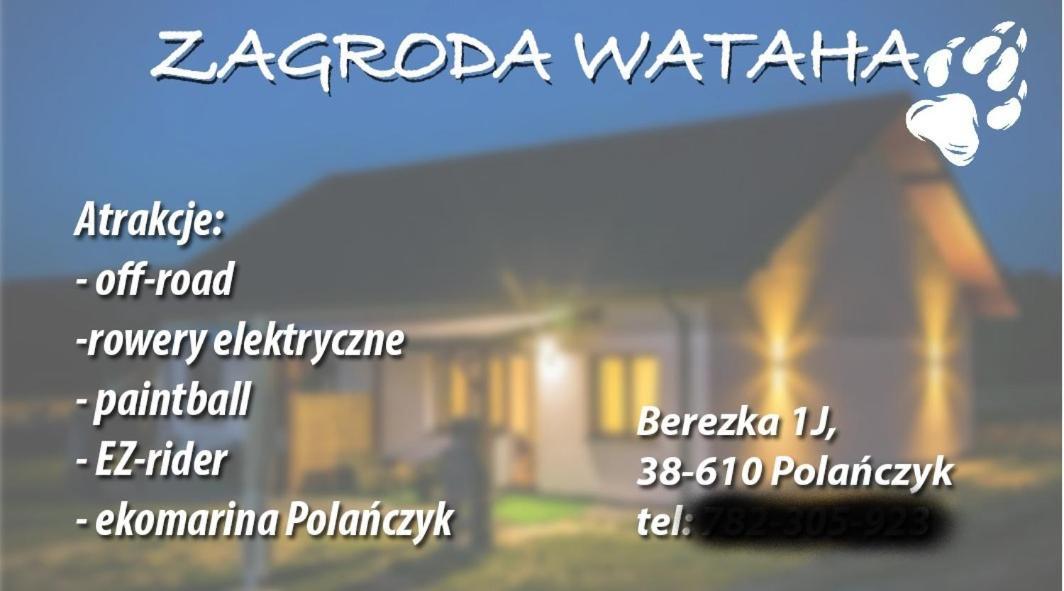 Zagroda Wataha 782 305 923 Apartment โปลันชิกค์ ภายนอก รูปภาพ